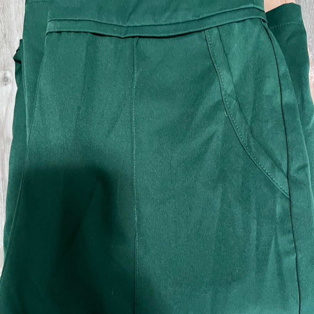 JLUXLABEL Elegant Pink, Green, and White Women's Pants - Picture 3 of 11